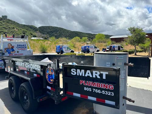 Smart Choice truck and trailer.