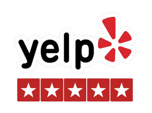 5 Stars on Yelp